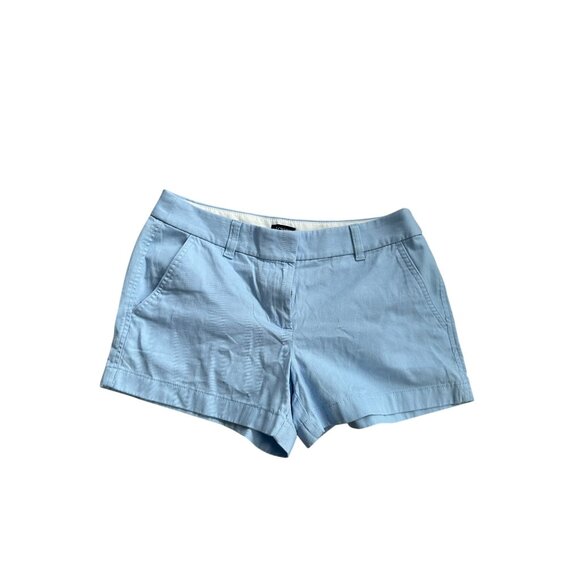 J CREW Women's Light Blue Shorts Size US 4 - Picture 6 of 6